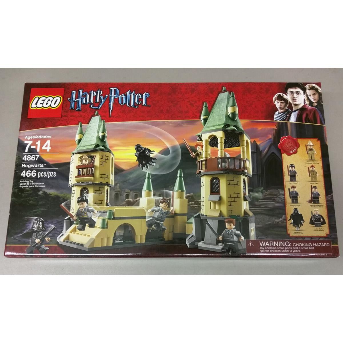 Lego Harry Potter 4867 Hogwarts Battle Exploding Bridge Sprout Castle Tower