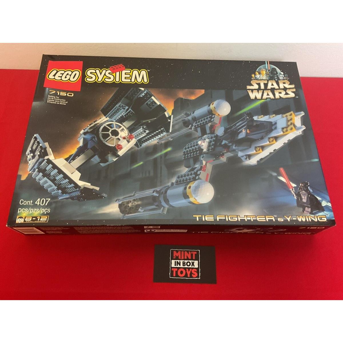 Lego Star Wars: Vader`s Tie Fighter and Y-wing 7150 1999