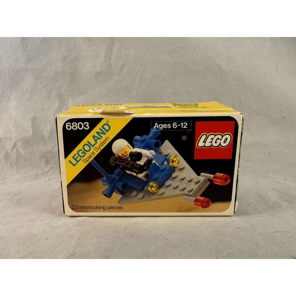 Vintage 1983 Lego Legoland Space System Space Patrol 6803 Box Complete