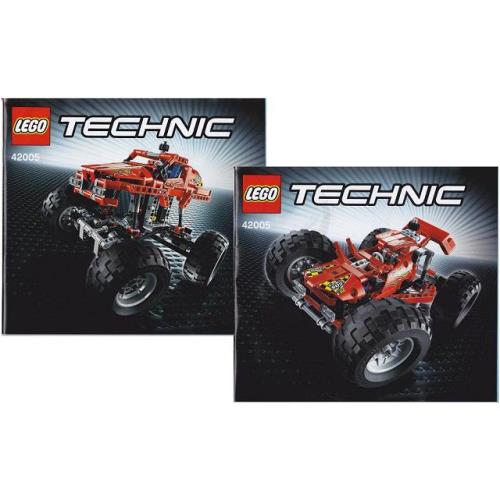 Lego Monster Truck 42005 Technic Factory Minifigure Building Set