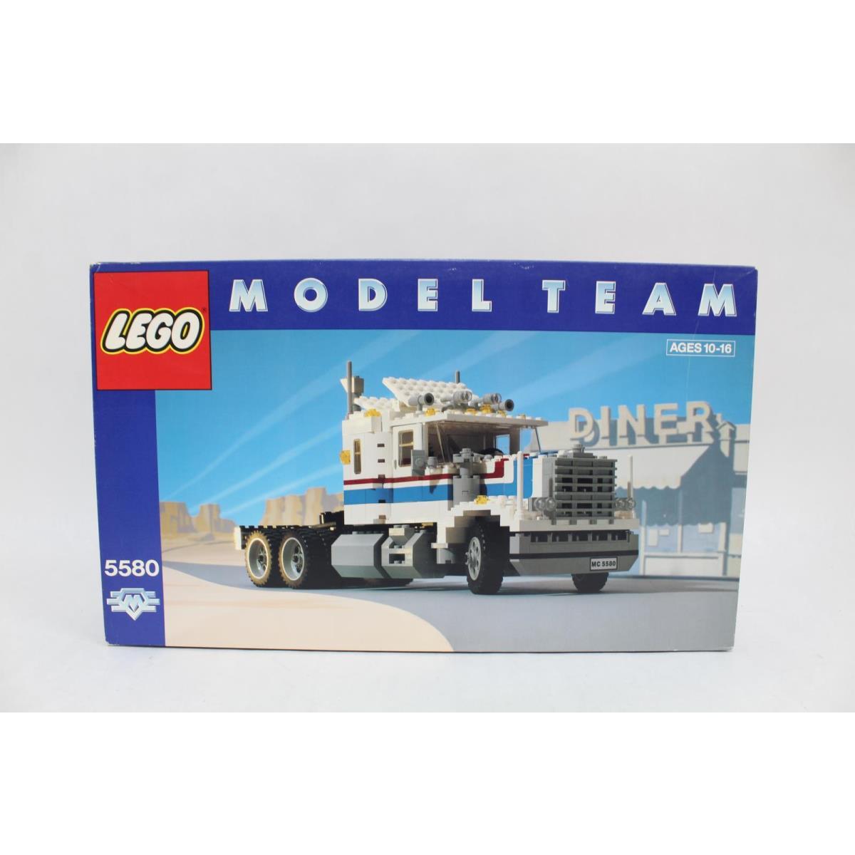 Lego Model Team: Highway Rig 5580 Vintage 1986 Model