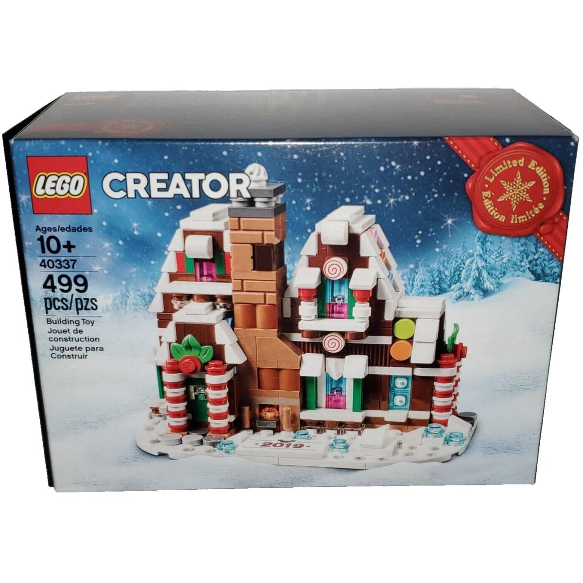 Lego Creator Holiday Set 40337 Microscale Gingerbread House