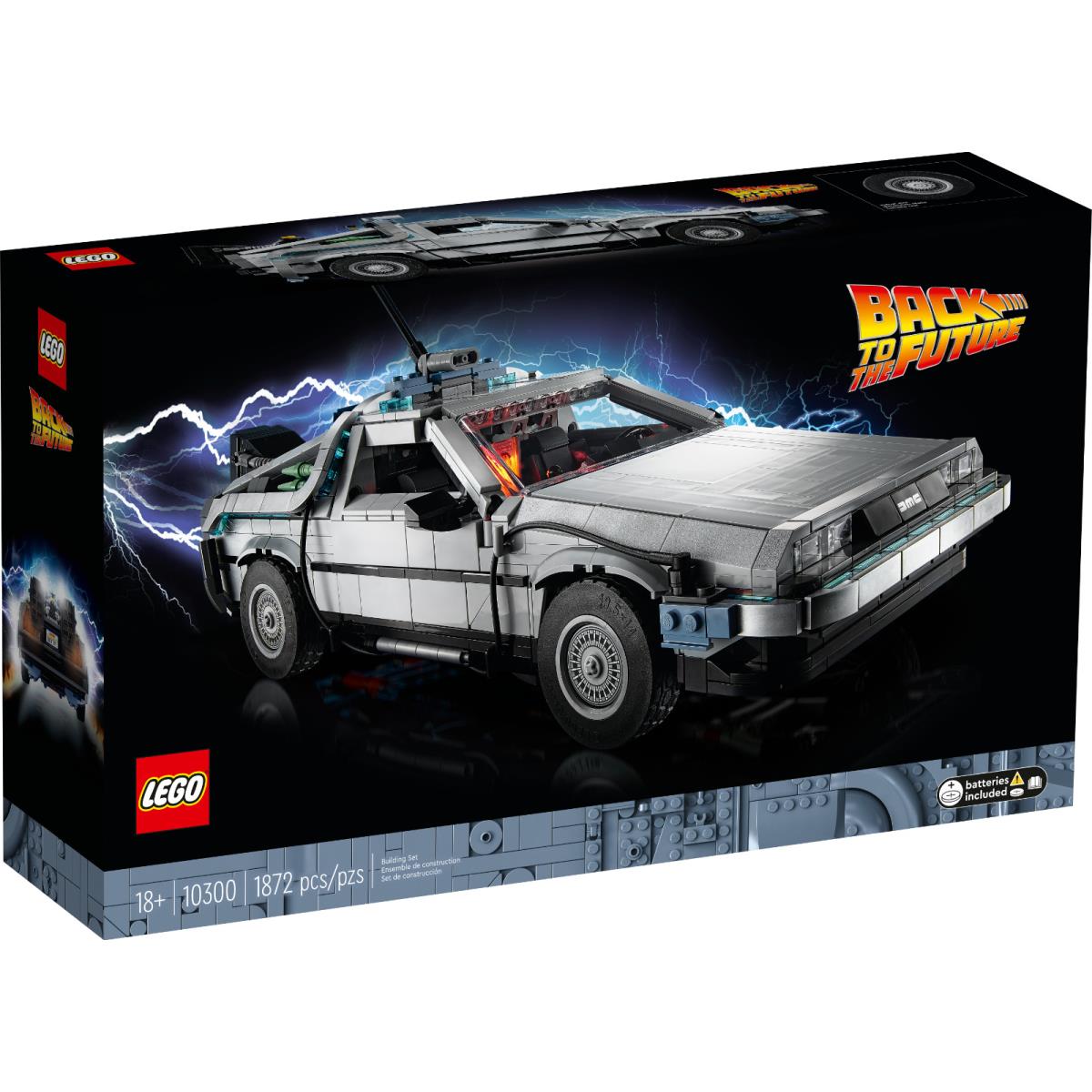 Lego Back to The Future Time Machine 10300 See Description