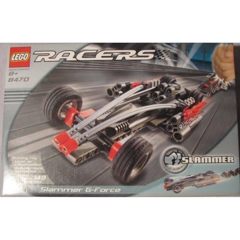 Lego Slammer G-force 8470 Racers Minifigure Building Set