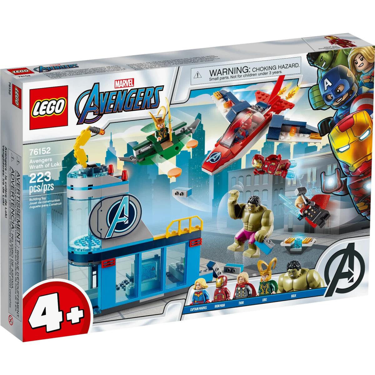 Lego Avengers Wrath of Loki 76152 Super Heroes Minifigure Building Set