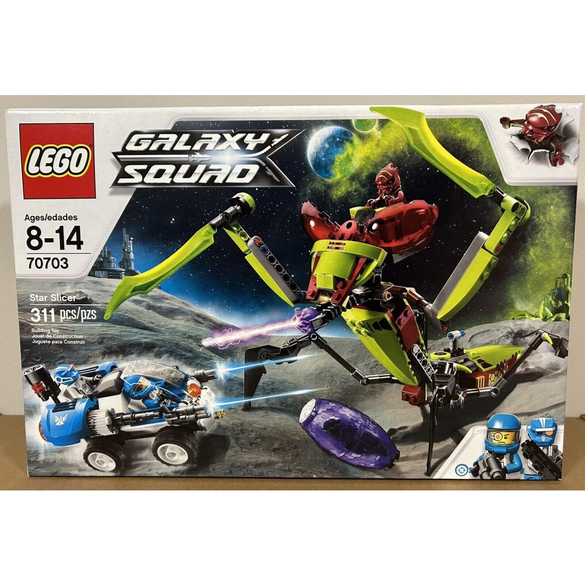 Lego Galaxy Squad Star Slicer 70703 Retired Set Alien Space