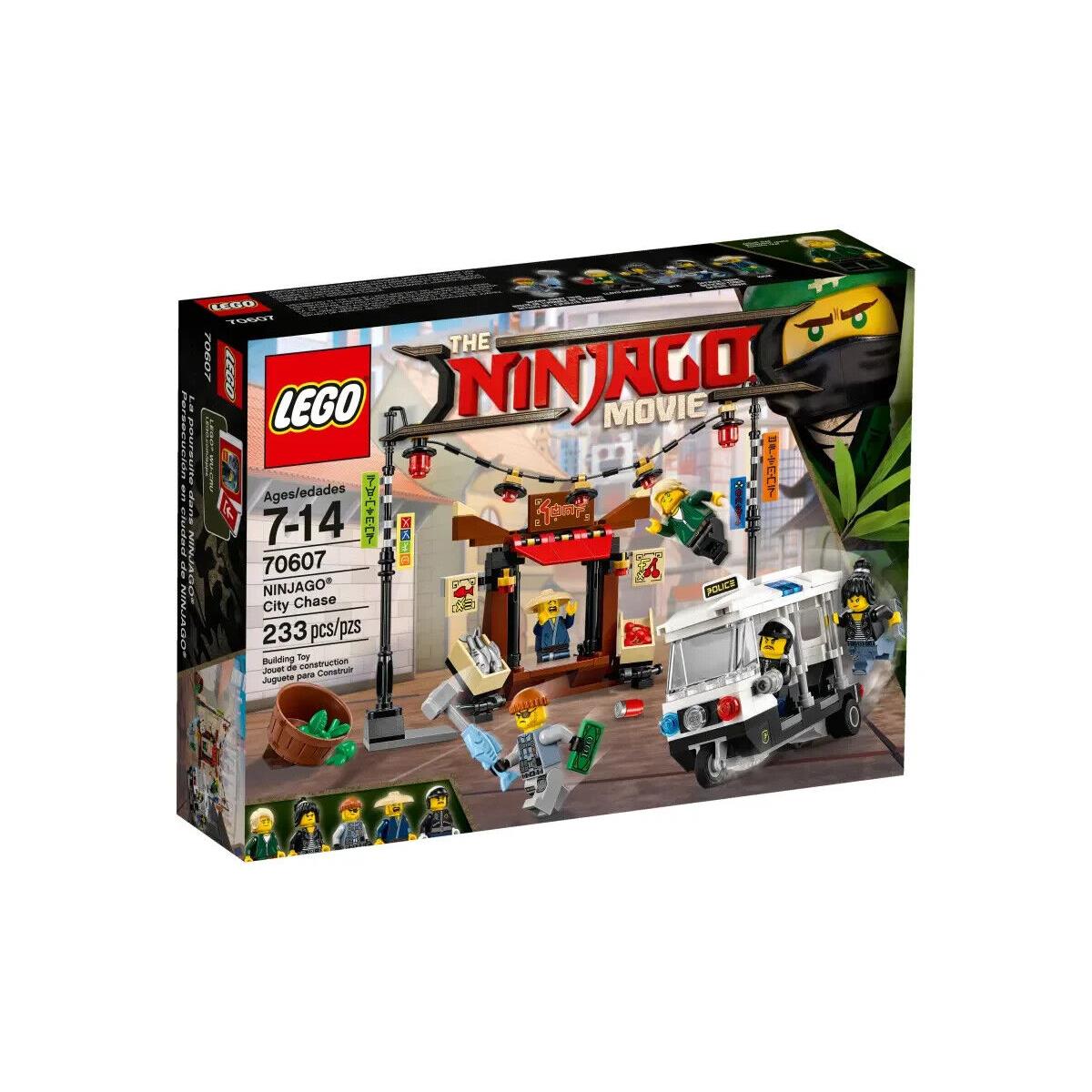 Lego Ninjago City Chase 70607 The Lego Ninjago Movie Minifigure Building Set