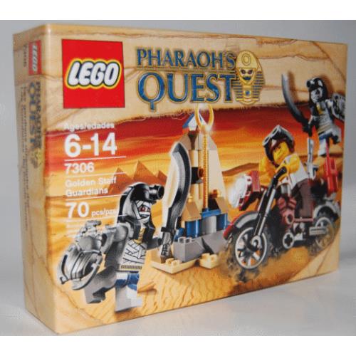 Lego Golden Staff Guardians 7306 Pharaoh`s Quest Minifigure Building Set