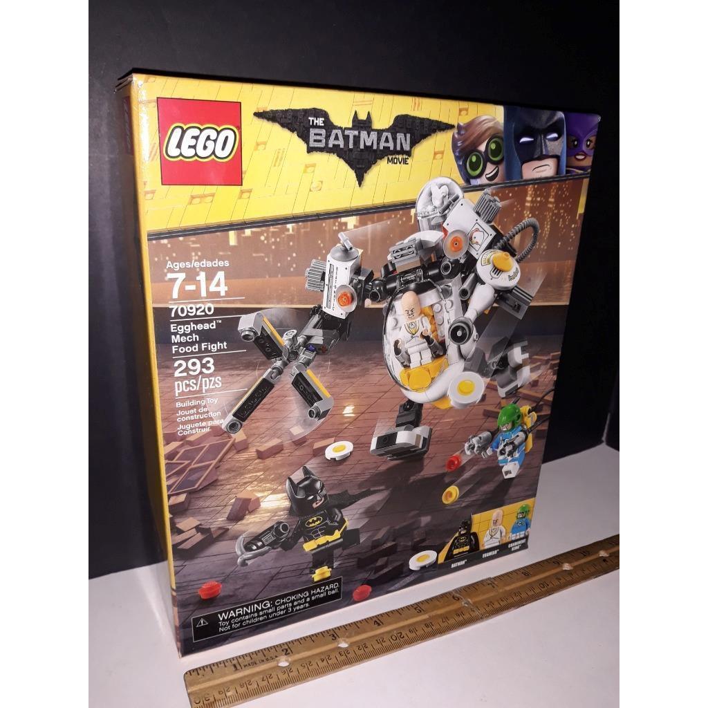 DC Batman Movie Egghead Mech - Lego 70920 - Box - 293 Pieces - Retired