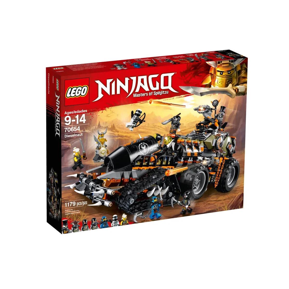 Lego Dieselnaut 70654 Ninjago Minifigure Building Set