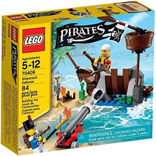 Lego Shipwreck Defense 70409 Pirates Minifigure Building Set