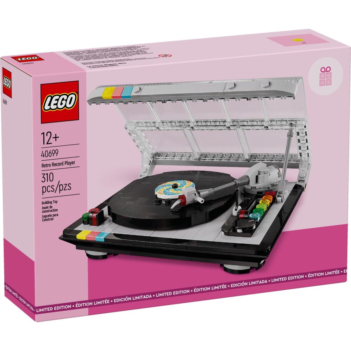 Lego Retro Record Player Set 40699 Limited Edition Gwp Promo