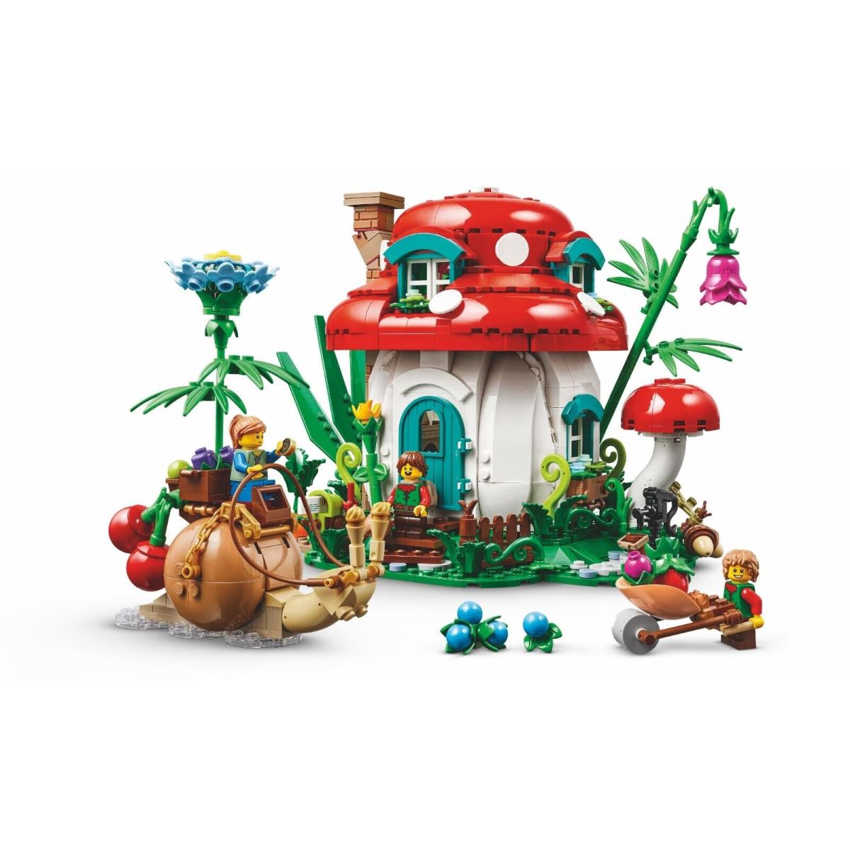 Lego Bricklink Designer Program Series 2 Mushroom House - IN Hand