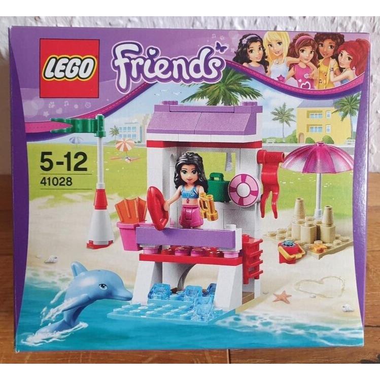 Lego Friends Emma`s Lifeguard Post 41028 Toy Building Kit 78 Pcs