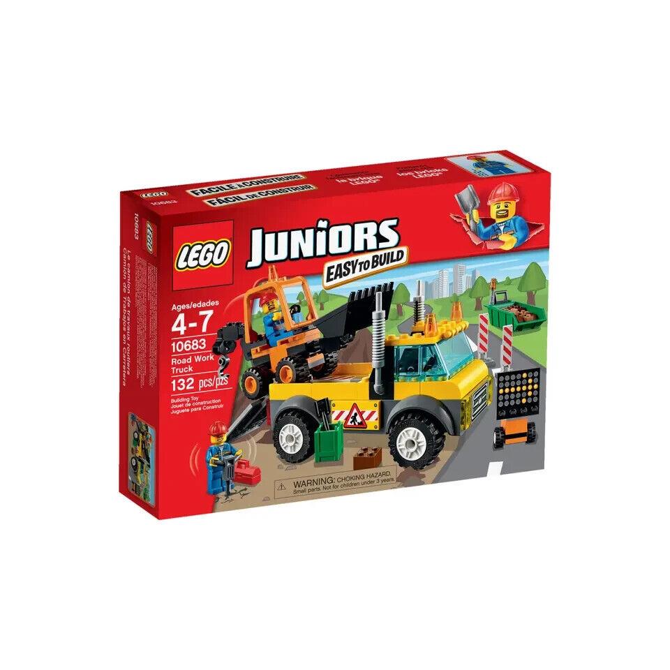 Lego Road Work Truck 10683 Juniors Minifigure Building Set