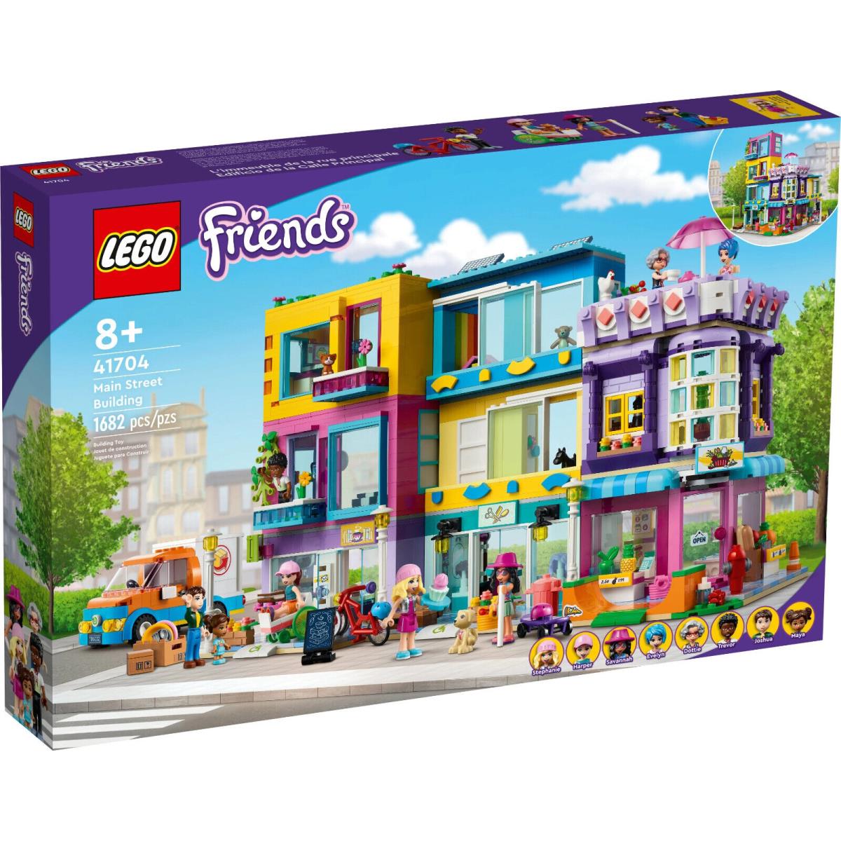 Lego 41704 Friends Main Street Building Heartlake City Caf Hair Salon