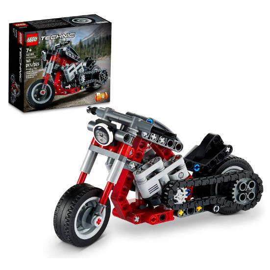 Motorcycle Building Kit Cross Motor Adventure Bike Chopper Style Technic Lego