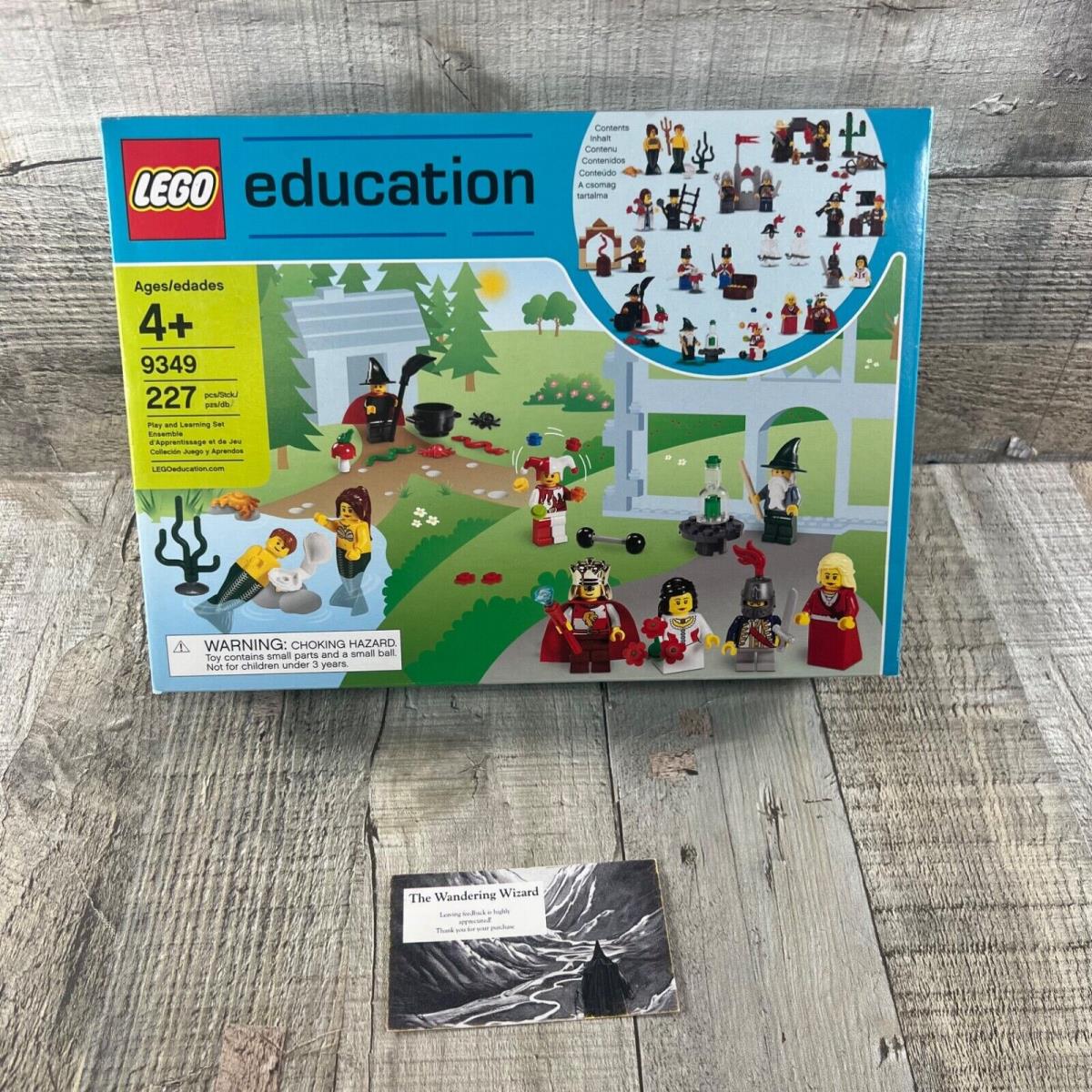 Lego 9349 Education Fairytale and Historic Set 22 Unique Minifigs Seal