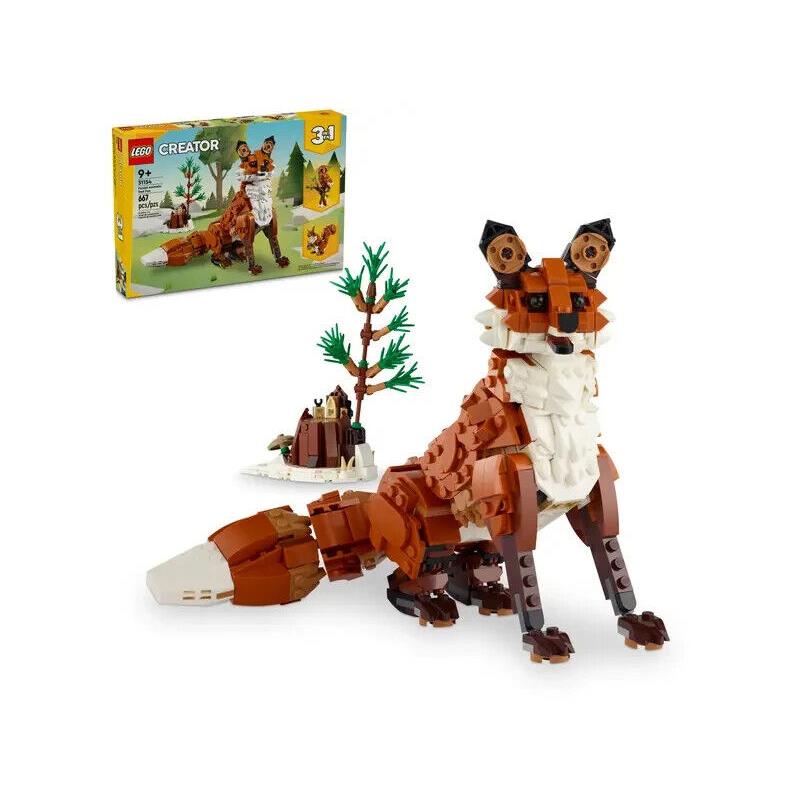 Lego Forest Animals: Red Fox 31154 Creature Minifigure Building Set