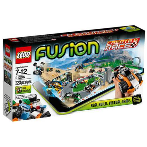 Lego Create and Race 21206 Fusion Minifigure Building Set