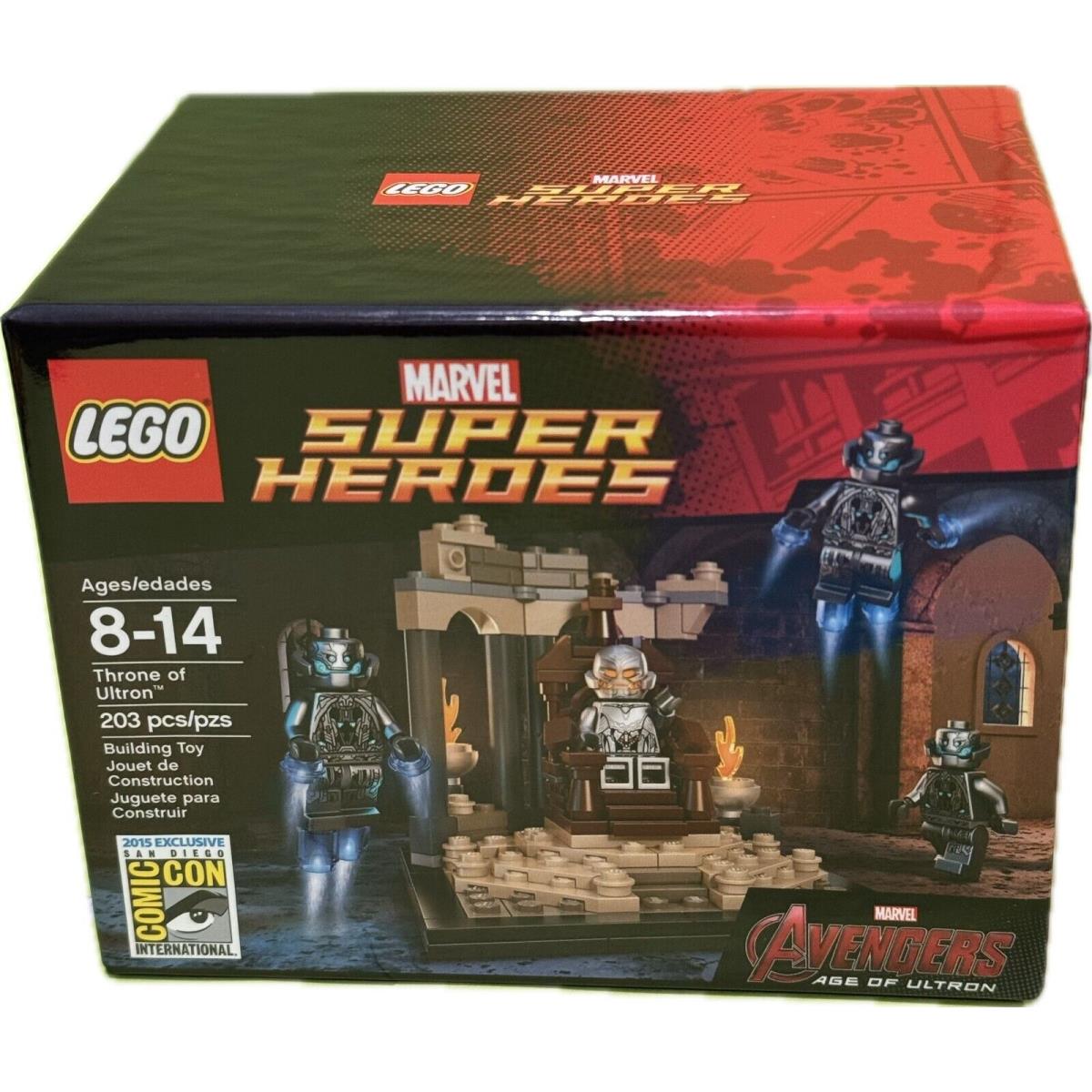 Lego Sdcc 2015 Exclusive Throne of Ultron Marvel Avengers Limited Edition 0155