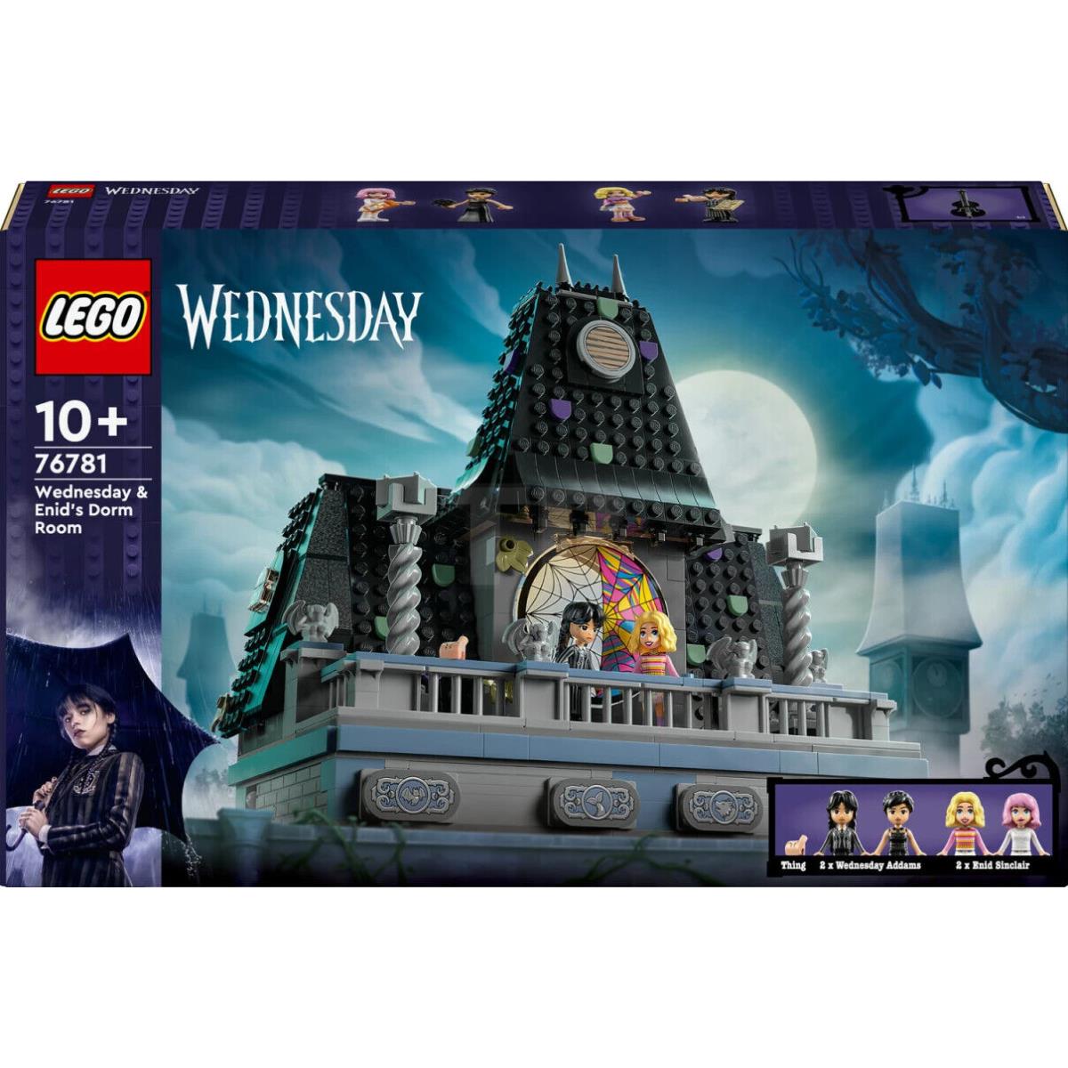 Lego Wednesday Enid`s Dorm Room 76781 Building Toy Set with 4 Minifigures