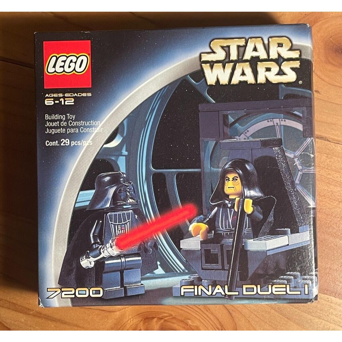 Star Wars Lego 7200 Final Duel I 2002 Box 9/10