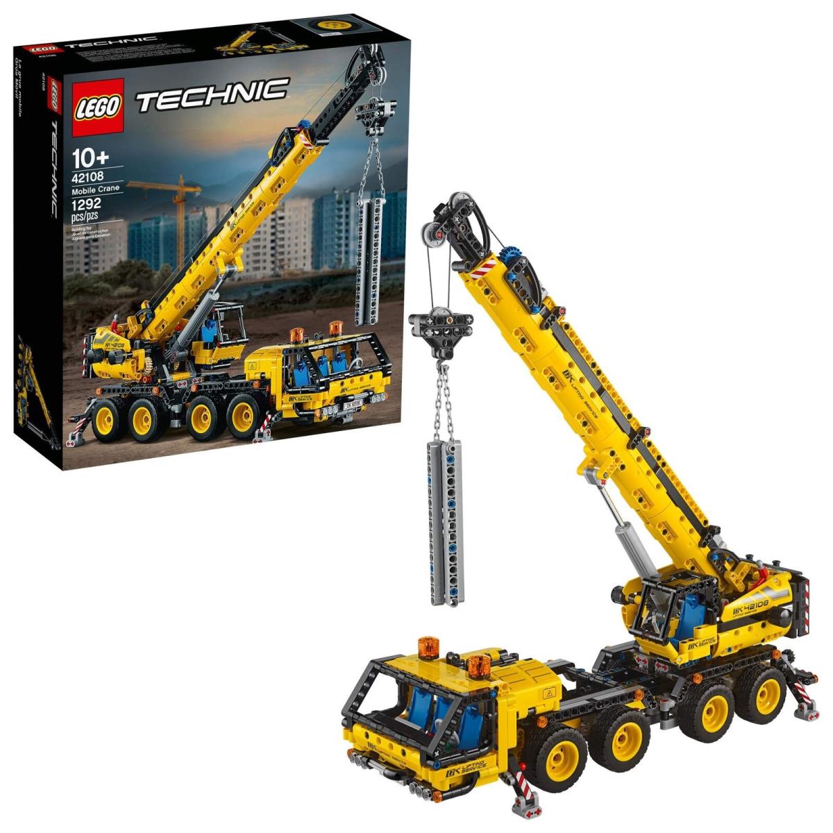 Lego Technic Mobile Crane 42108 Building Kit A Super Model Crane to Build