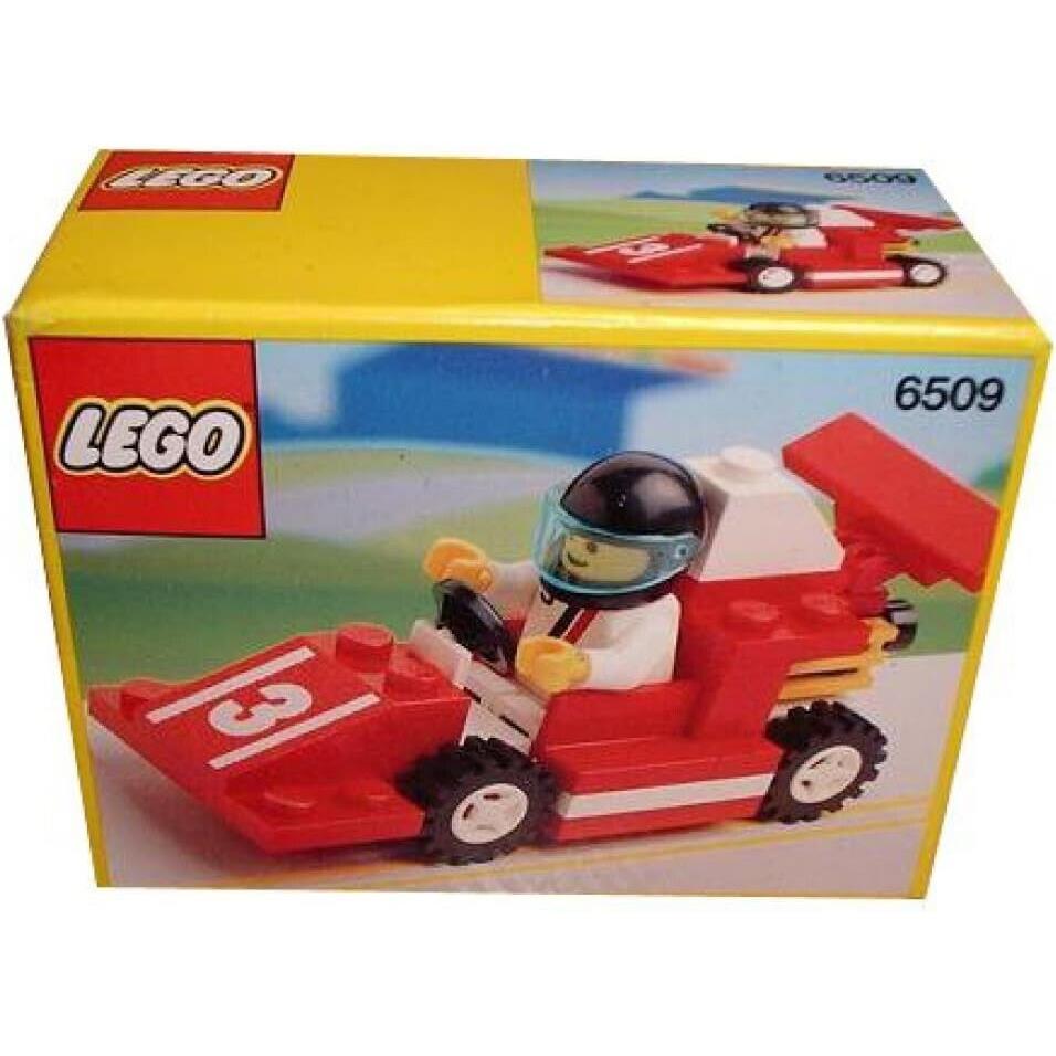 Lego Red Devil Racer 6509 Town Minifigure Building Set