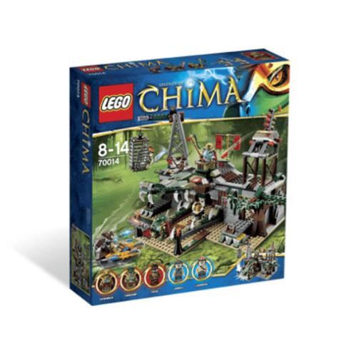 Lego The Croc Swamp Hideout 70014 Legends OF Chima Minifigure Building Set