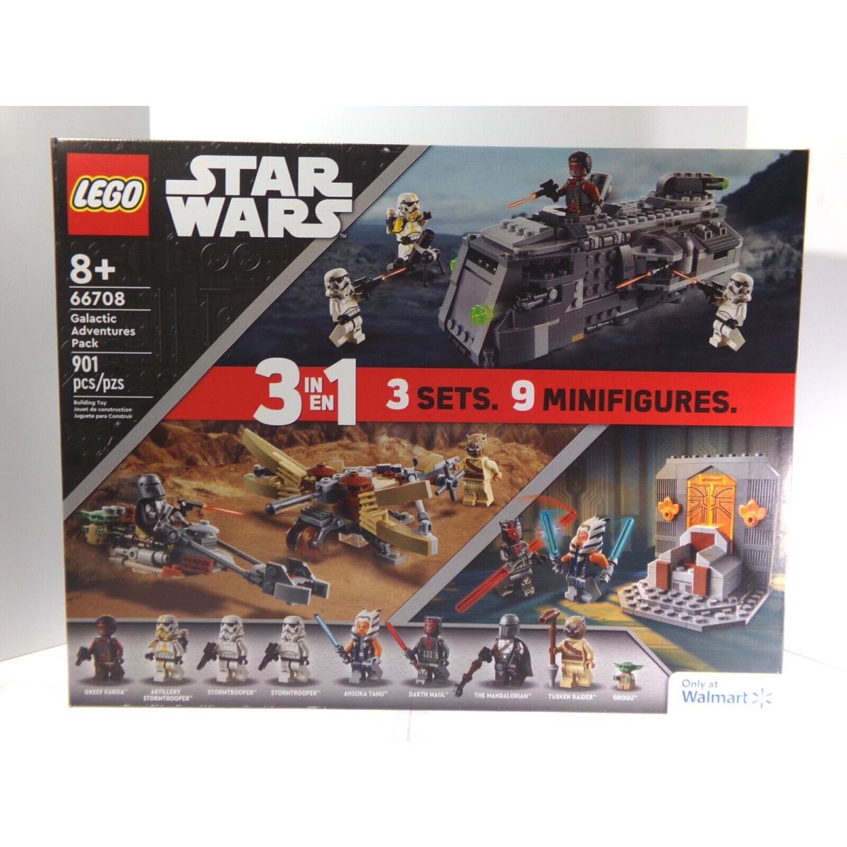 Lego 66708 Star Wars Galactic Adventures Pack 3 in 1 RS1-2