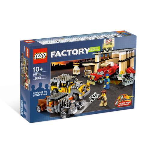 Lego Custom Car Garage 10200 Factory Minifigure Building Set