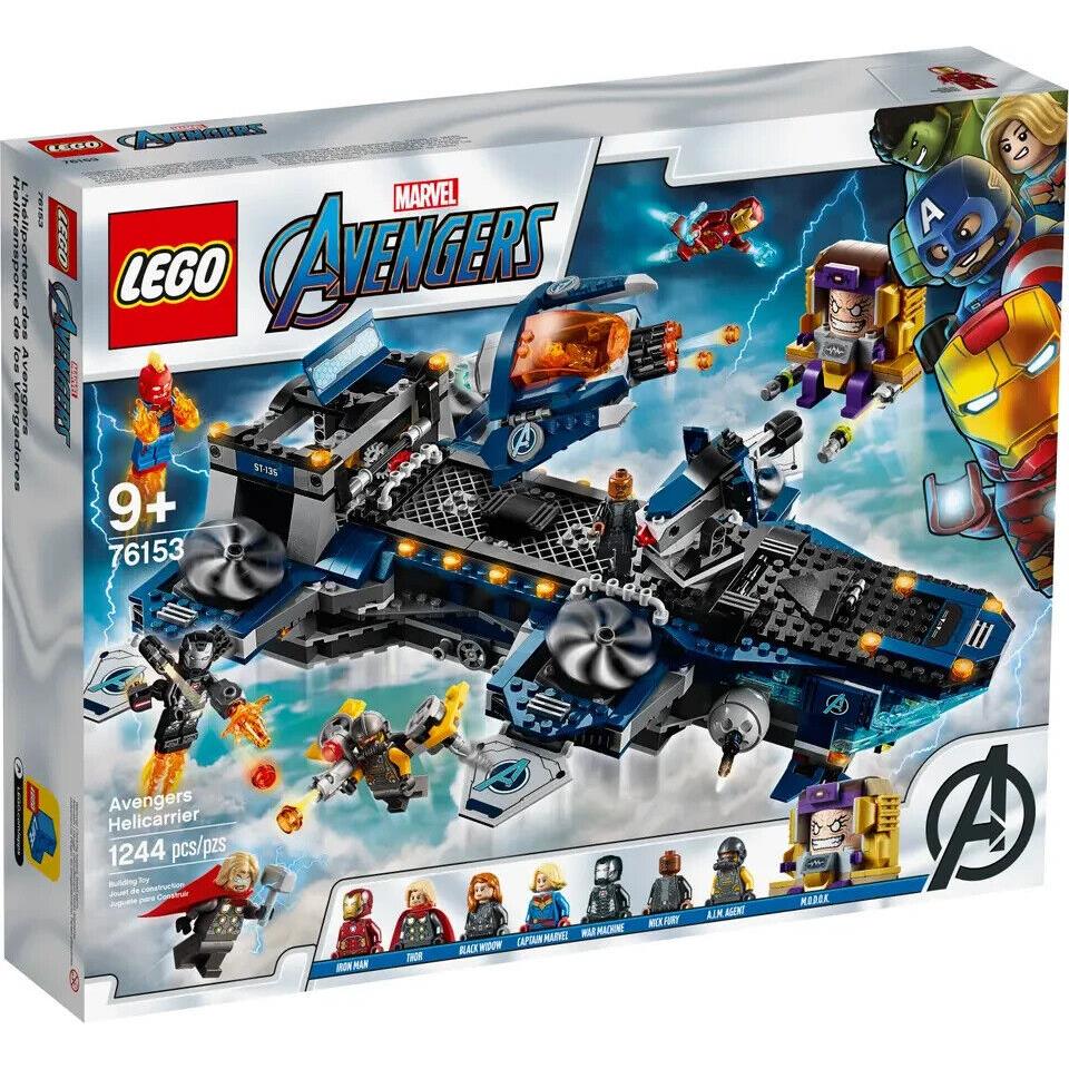 Lego Avengers Helicarrier 76153 Super Heroes Minifigure Building Set