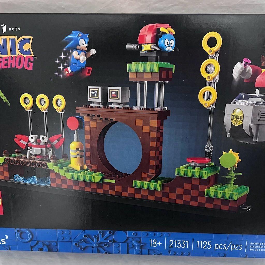 Lego Ideas Sonic The Hedgehog Green Hill Zone Set 21331 18+ 1125 Pcs