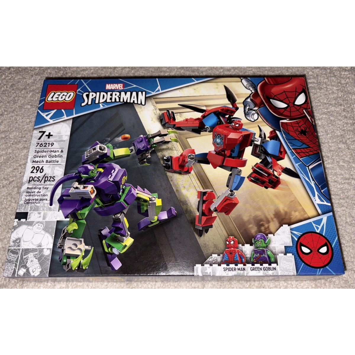 Marvel Super Heroes Lego - 76219 Spider-man Green Goblin Mech Battle