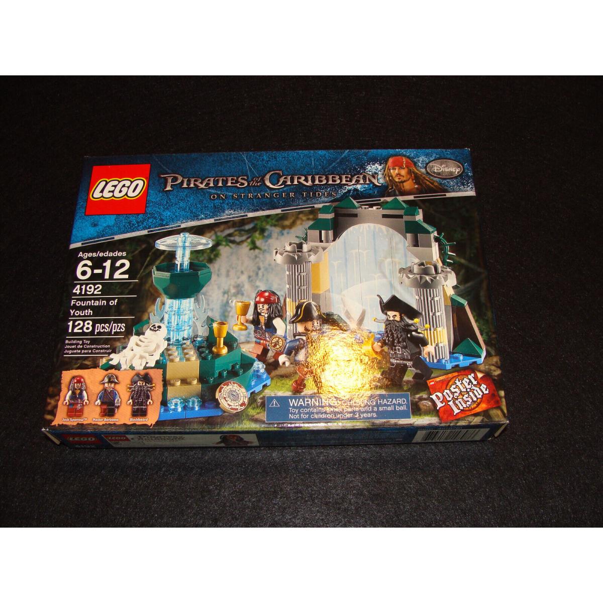 Lego 4192 Pirates OF The Caribbean Fountain OF Youth Nice Box