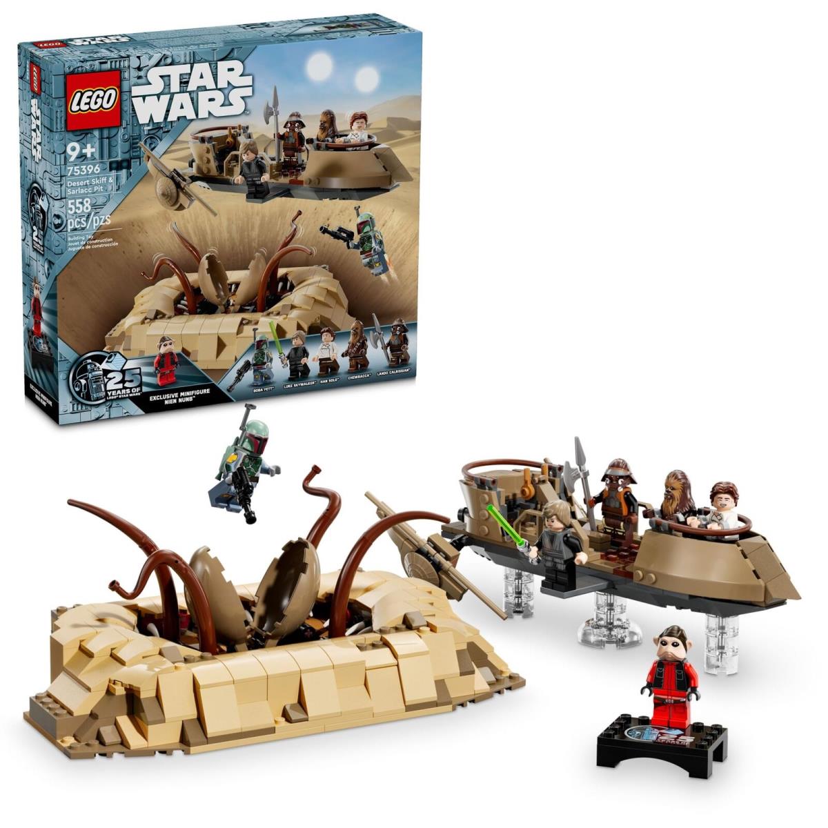 Lego Star Wars Return of The Jedi Desert Skiff Sarlacc Pit 75396