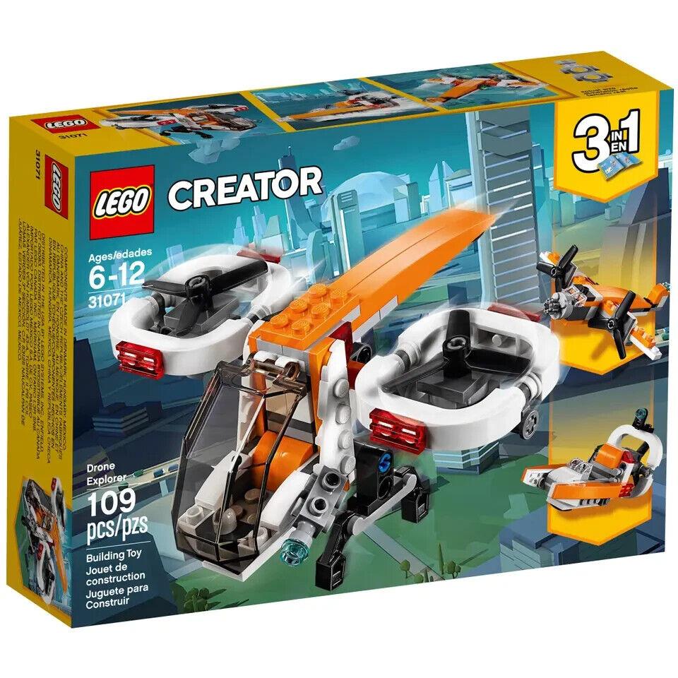 Lego Drone Explorer 31071 Creator Minifigure Building Set