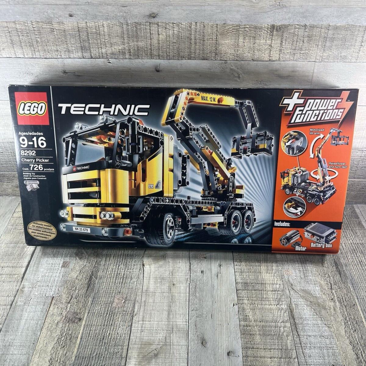 Lego 8292 Technic 2 in 1 Cherry Picker/dump Truck