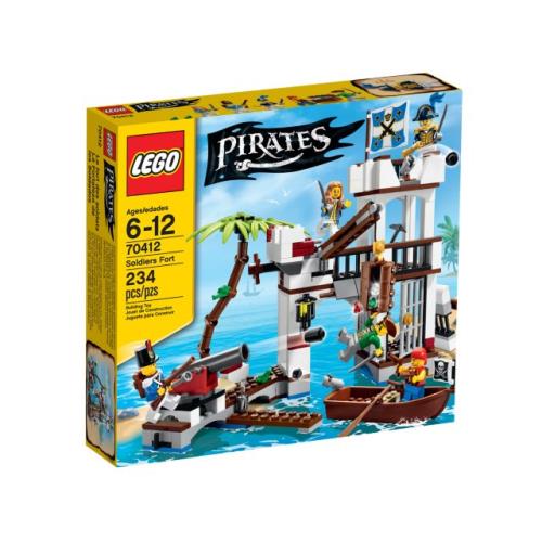 Lego Soldiers Fort 70412 Pirate Minifigure Building Set