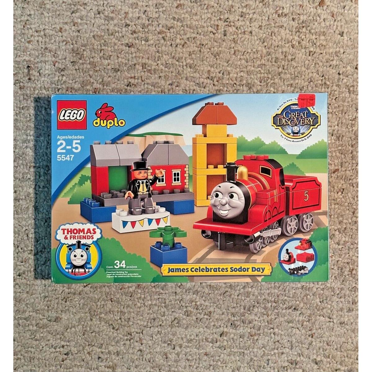 Lego Duplo Thomas Friends 5547 James Celebrates Sodor Day Train Sir Topham