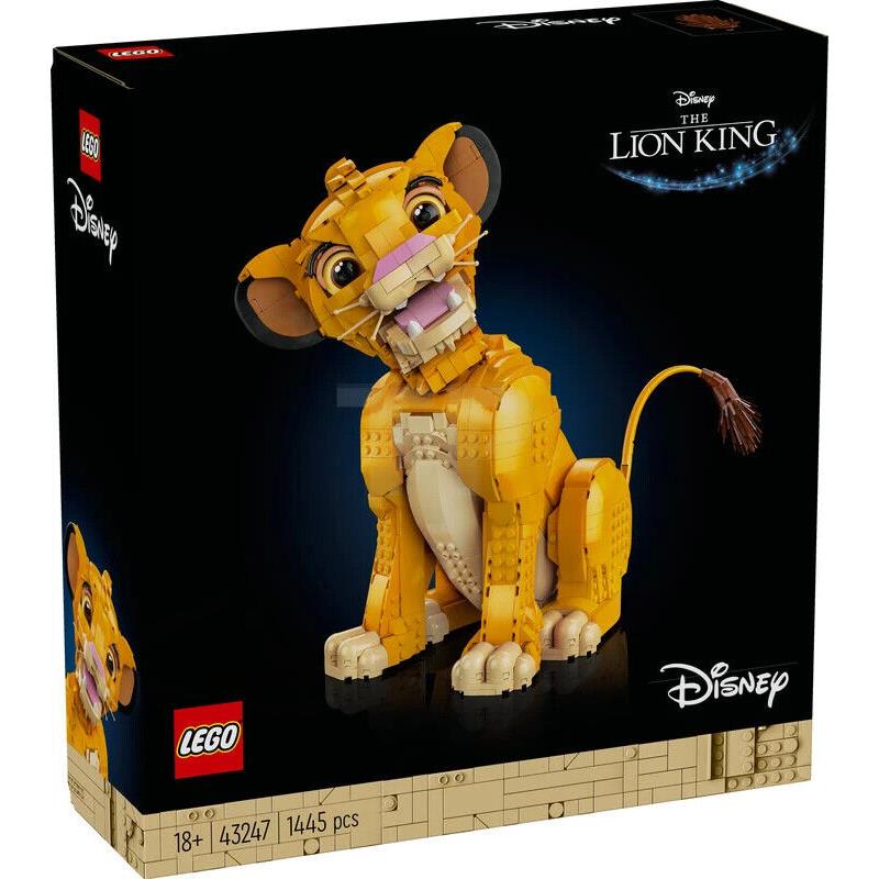 Lego Disney Young Simba The Lion King 43247 Building Toy Set Gift