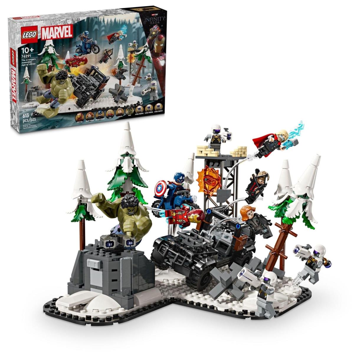 Lego Marvel The Avengers Assemble Age of Ultron 76291