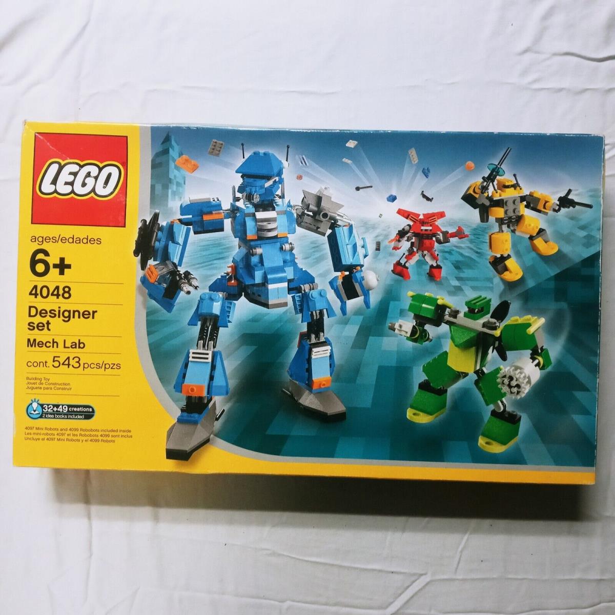 Ultra Rare 2003 Lego: Mech Lab 4048 Kohl`s Exclusive Dented Box