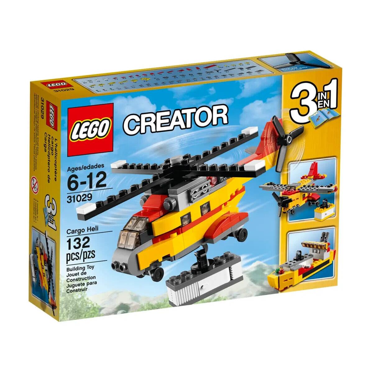 Lego Cargo Heli 31029 Creator Minifigure Building Set