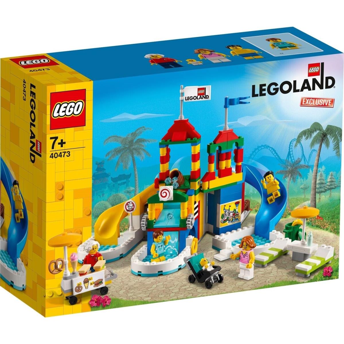 Lego 40473 Legoland Exclusive Water Park Set Very Rare Mib