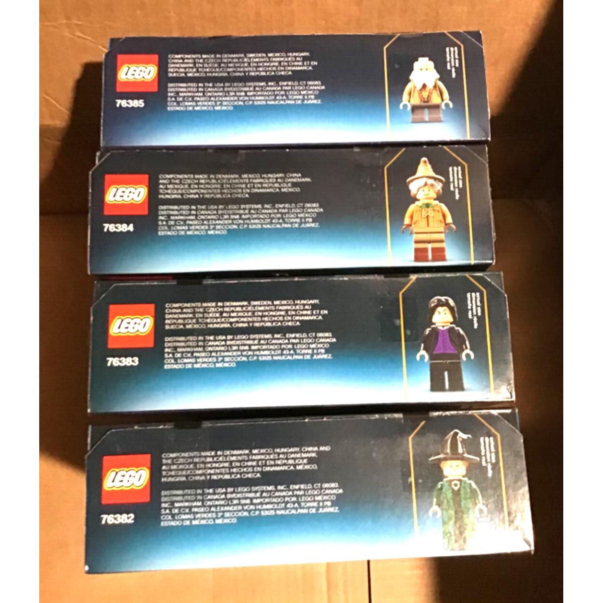 Lego 76382 76383 75384 76385 Harry Potter Hogwarts Moments Set of All 4