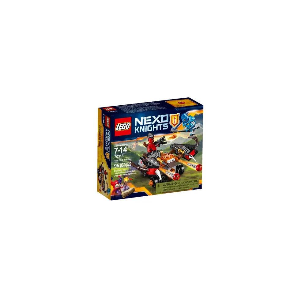 Lego The Glob Lobber 70318 Nexo Knights Minifigure Building Set