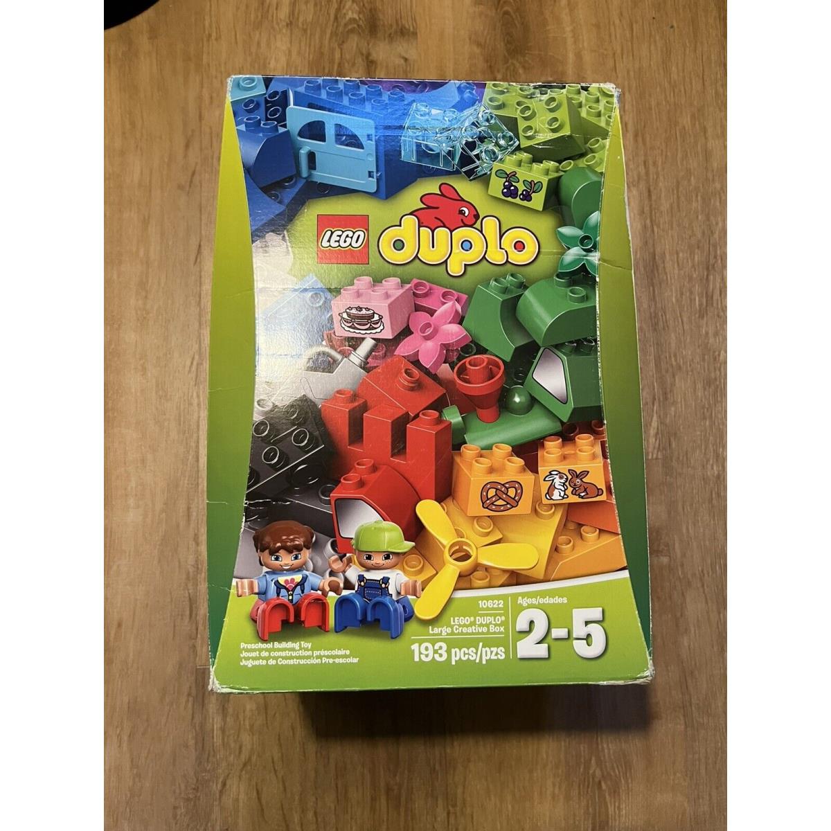 Lego 10622 Duplo Large Creative Box 193 Pieces Retired Set 2015