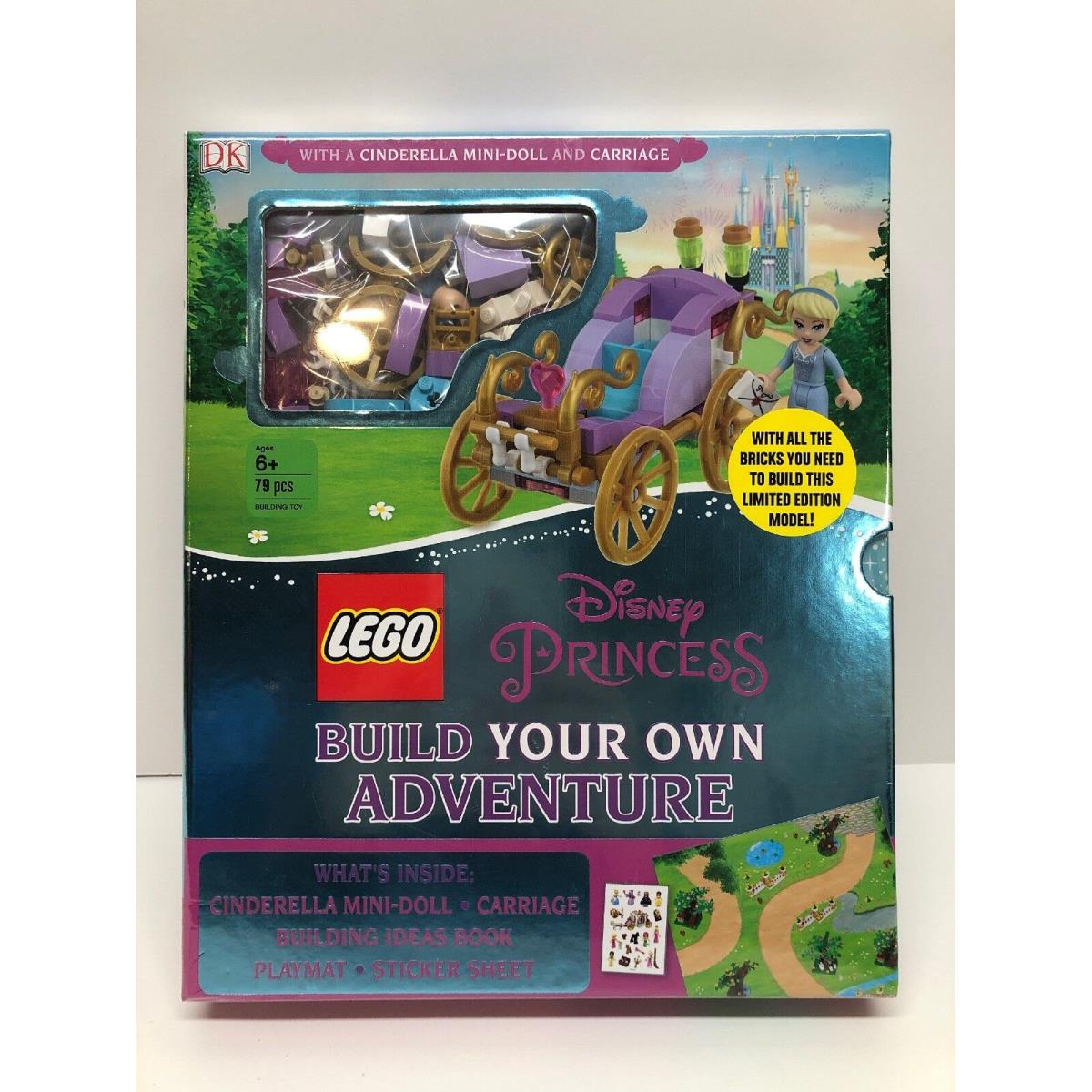 Lego Disney Princess Build Your Own Adventure Box Set Incl. Cinderella Limited